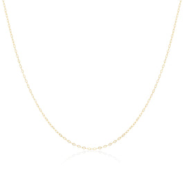9ct Gold Lightweight Trace Chain 16 - 20 Inches