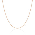 9ct Yellow Gold Convertible Diamond Cut Curb Chain