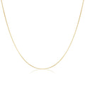 9ct Yellow Gold Diamond Cut Chain Necklace