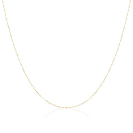 9ct Yellow Gold Trace Chain 18 Inches
