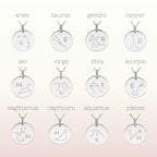Personalised Sterling Silver Constellation Initial Necklace
