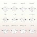 Personalised Sterling Silver Constellation Initial Bracelet