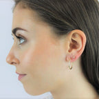 9ct Yellow Gold Hoop Earrings